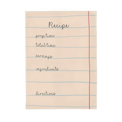 Chic-mic Recipe torchon de cuisine 50 x 70 cm