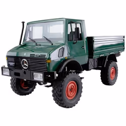 Amewi 22632 Unimog Basic grün 1:12 électrique Camion RC prêt à fonctionner (RtR)