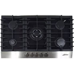 Table de cuisson à gaz - Kaiser - KCG 9386 - 90 cm - Verre noir - Brûleur turbo WOK