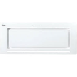GURARI hotte de plafond GCH E 217 WH 70 PRIME hotte aspirante 70 cm en blanc verre blanc 1000m³/h