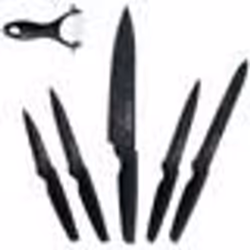 Set de couteaux 6 pièces Noir Royalty Line RLMB5B - TU