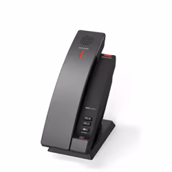 Snom HD101, Téléphone IP, Noir, Combiné sans fil, Sur bureau/mural, Anti-bactérien, 1.881792 - 1.897344 GHz