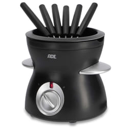 ADE KG2352 service à fondue 0,5 L Noir, Argent 6 personne(s)