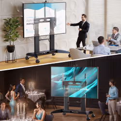 ONKRON TS2821-B support pour téléviseur 2,79 m (110") Noir - Vue supplémentaire 2