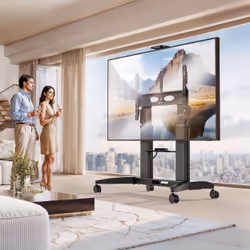 ONKRON TS2821-B support pour téléviseur 2,79 m (110") Noir - Vue supplémentaire 4