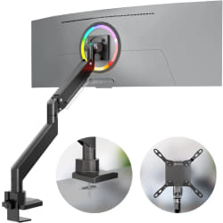 ONKRON G130-B support d'écran plat pour bureau 144,8 cm (57")