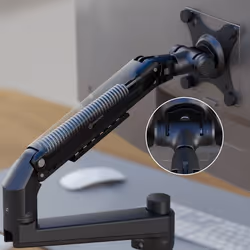 ONKRON 96,5 cm (38") Bureau Noir - Vue supplémentaire 2