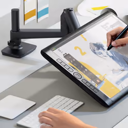 ONKRON 96,5 cm (38") Bureau Noir - Vue supplémentaire 4
