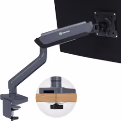 ONKRON G95 114,3 cm (45") Bureau Noir, Gris - Vue supplémentaire 2