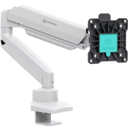 ONKRON G80-BW support d'écran plat pour bureau 81,3 cm (32") Blanc, Noir