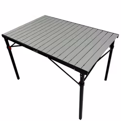 Table de Camping Pliante en Aluminium - Skandika Maikku - Table pour 6 Personnes - 107x70x70 cm Sac de Transport Max. 80 kg N ...
