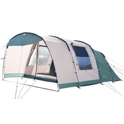 Tente tunnel familiale - Skandika Hafslo 5 Sleeper Protect - tente de camping sol cousu cabine noire