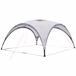 Tonnelle Abri Tente Jardin Pavillon - Skandika Ascot - 426x426x230cm - ombrage - Gris