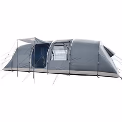 Tente tunnel Skandika Casablanca 8 Sleeper Protect - Camping - Sol cousu - 8 personnes - 2 cabines sombres - 700 × 305 × 200  ...