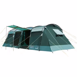 Tente tunnel familiale Montana 8 Sleeper - camping - 8 Personnes - 3 cabines sombres pour plus de repos