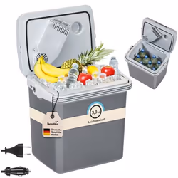 Glacière électrique voiture ou secteur - Skandika Leira 19L- 12V 220-240V fonction de refroidissement et de maintien au chaud