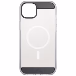 Black Rock Mag Air Protection, Housse, Apple, iPhone 15 Plus, 17 cm (6.7"), Noir, Transparent
