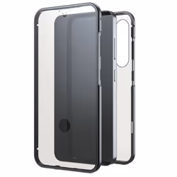 Black Rock 360° Glass, Étui avec dragonne, Samsung, Galaxy S24, 15,8 cm (6.2"), Noir