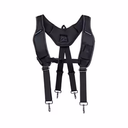 ProClick 6100000967, Ceinture d'outils avec bretelles, Noir, Polyester, Chine, 360 g