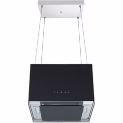 0a Noble et moderne - La hotte design suspendue CH 11050 IS de la marque respekta® apporte non seulement brillance et éléganc ...