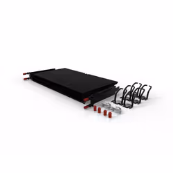 PATCHBOX One PONEFRAME, 19" Rahmen Kit Panneau de gestion de câbles - Vue supplémentaire 2