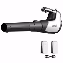 Litheli U20, Souffleur à main, Noir, Argent, Souffleuse, Electrique, 20 V, Lithium-Ion (Li-Ion)