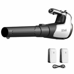 Litheli U20 souffleur de feuilles sans fil Noir, Argent 20 V Lithium-Ion (Li-Ion)
