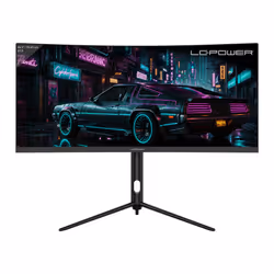 LC-Power LC-M30UWFC, 76,2 cm (30"), 2560 x 1080 pixels, Full HD Ultra large, LED, 1 ms, Noir