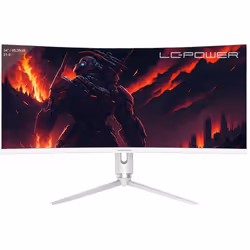 LC-Power LC-M34-Q-C-PRO, 86,4 cm (34"), 3440 x 1440 pixels, UltraWide Quad HD, 3 ms, Gris