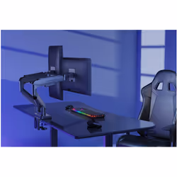LC-Power LC-EQ-A34B-D support d'écran plat pour bureau 86,4 cm (34") Noir - Vue supplémentaire 7