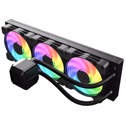 LC-Power LC-CC-360-B-ARGB système de refroidissement d’ordinateur Processeur Refroidisseur de liquide tout-en-un 12 cm Noir