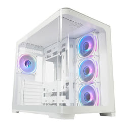 LC-Power Gehäuse MidiTower ATX 8001B Light USB3.2 o.Netzteil Pro-Strom-Light Micro Tower Noir