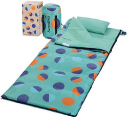 Sac de couchage couverture rectangulaire - Skandika Sovro Lite 190 Rainbow - Adultes jumelable 3 Saisons