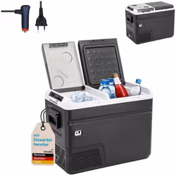 Glacière Auto Camping-car Bâteau - Glacière camping avec machine à glaçons Skandika Routa 36 litres - 12v ou secteur
