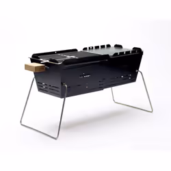 Knister Grill 4270000239908, Grill, Charbon de bois (combustible), 6 personne(s), Allemagne, Réseau, Noir