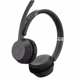 GEQUDIO GB-2, Avec fil &sans fil, Bureau/Centre d'appels, 217 g, Casque, Noir