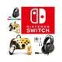 Casque - Nintendo - PRO-H7 - Rouge et Bleu - Stéréo - Microphone Réducteur de Bruit