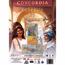 ISBN Dodatek do gry Concordia. Egipt / Kreta, jeux, Polonais