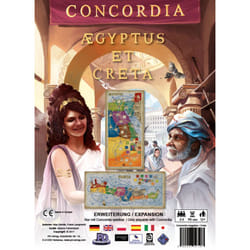 ISBN Dodatek do gry Concordia. Egipt / Kreta livre jeux Polonais