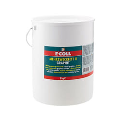 E-coll - Graisse à usages multiples, graphitée, Modèle : Seau de 5 kg