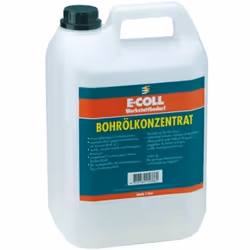 UE Bohrölkonzentrat E-COLL • Emulsion blanche de forage à base d'huile minérale EP, sans chlore, absolument stable et homogèn ...