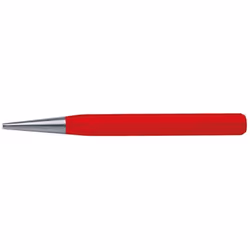Perforateur - DIN 6458 D - 8 pans - Forme conique du mandrin - Tête de frappe trempée - Mandrin et tige trempés. revenu et pe ...
