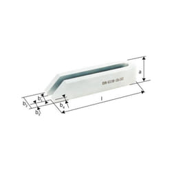Format - Bride de serrage DIN6315B 14x125mm 1 pcs
