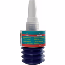 Adhésif de filetage de tuyau UE faible viscosité moyenne fixe E-COLL • Verrouillage de fil spécial • Serrures et joints filet ...