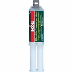Colle époxyde rapide, Modèle : Seringue double de 24 ml - Sans silicone - Résistant à la plupart des produits chimiques - Pou ...