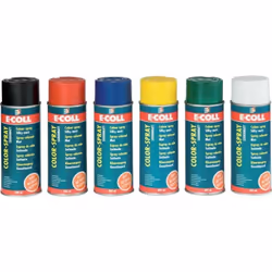 Couleur spray E-COLL, 400 ml, satin • Maintenant, avec une nouvelle recette • Pulvérisation de laque de couleur de haute qual ...