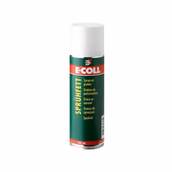 Graisse en aérosol, Modèle : Bombe aérosol de 300 ml, Couleur blanc - Sans silicone - Protection anticorrosion - Empêche l'us ...