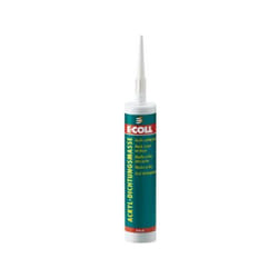 E-coll - Acrylique, cartouche de 310 ml, Modèle : Cartouche de 310 ml, Couleur blanc
