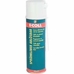 UE amovible pulvérisation E-COLL • adhésif incolore • Re-résoluble • Si l'adhésif • Ondule pas, ne suggère (même en matériau  ...