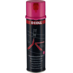 Bombe marquage chantier 500ml rose E-coll ee (Par 12)